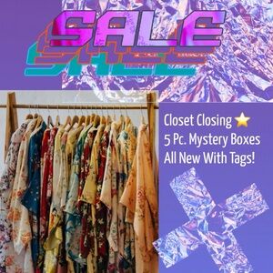 Anthropologie Urban Outfitters Reseller Mystery Box Live Seller Reseller 5 Piece